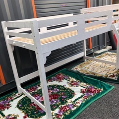 ロフトベッド　2段ベット　木製　の画像