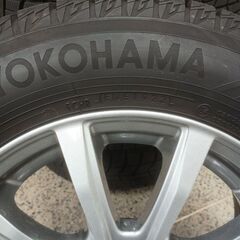 175/70R14 横浜アイスガード6付ホイール4本 取り付け可能の画像