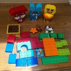 LEGOデュプロ　犬　猫　ヒヨコの画像
