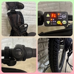 ✨美品✨室内保管✨ヤマハ パスキス 電動自転車 大容量8.7Ah 子供乗せ  🌈新基準🌈3005の画像