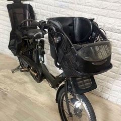 ✨美品✨室内保管✨ヤマハ パスキス 電動自転車 大容量8.7Ah 子供乗せ  🌈新基準🌈3005の画像
