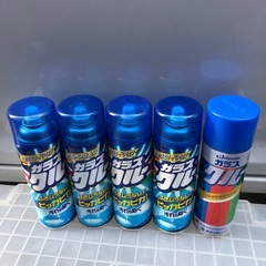 決まりました。　　無料　非対面　中古　①窓ガラスクリーナー　ガラスクルー　ガラスクルー　ぼぼ満タン　5本セットの画像