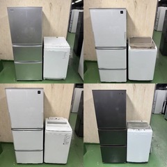 送料設置無料　大型冷蔵庫　ドラム式洗濯機　セットの画像