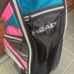 HEAD キャディバッグ ブラックの画像