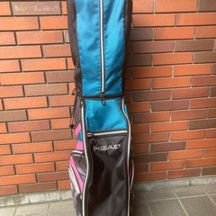 HEAD キャディバッグ ブラックの画像