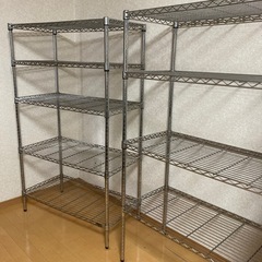 金属製棚2個セットの画像