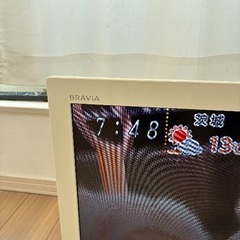 無料③！！SONY32型テレビ　白の画像