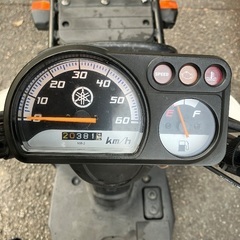 ヤマハ　即使用　最終型　ギア ＦＩ　4サイクル　２万0３００キロ　書類付　通勤　通学の画像