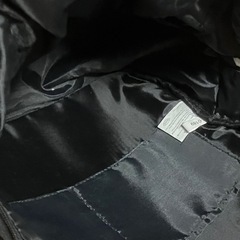 黒色リュックの画像