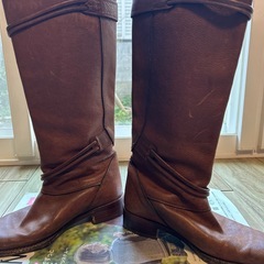 SAYAの総革ロングブーツの画像