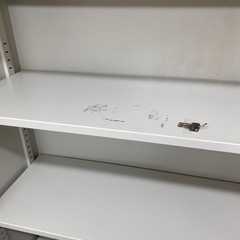 ④書棚　スチール棚　5段の画像
