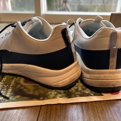 一回のみ着用のスニーカーの画像