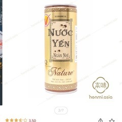 240ml越南大農荘冰糖燕窩銀耳飲料 ベトナム産の画像