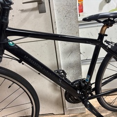 BRIDGESTONE GREENLABELクロスバイク ブラック 700C  CYVAの画像