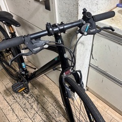 BRIDGESTONE GREENLABELクロスバイク ブラック 700C  CYVAの画像