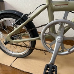 折りたたみ自転車　キャプテンスタッグの画像