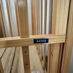 KATOJI(カトージ) ハイシートベビーベッド 腰に負担をかけないハイタイプ ナチュラル の画像