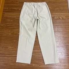 SELF＋SERVISE アイボリー　コーデュロイ カジュアルパンツ　Lサイの画像