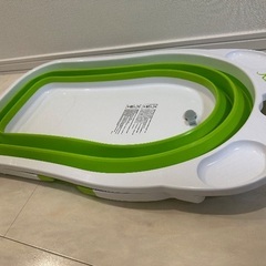折りたたみベビーバスの画像