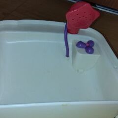 美容師さんごっこの画像