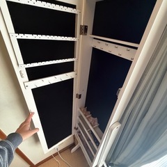 ニトリ　姿見収納の画像