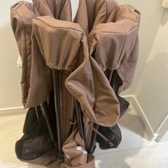 訳あり　ベビーサークル　折りたたみ（ブラウン）の画像