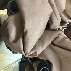 訳あり　ベビーサークル　折りたたみ（ブラウン）の画像