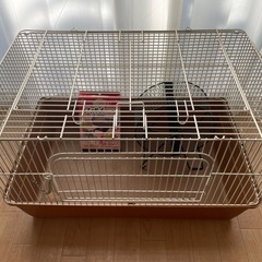 デグー用ケージ＋飼育セットの画像