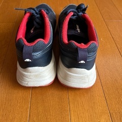 ellesse エレッセ スニーカー ネイビー レッド 25.0cmの画像