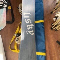スノーボード板　スノーボード　スノボ板　lisky made by Austria 152cm ビンディング付きの画像