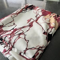 花柄生地 はぎれ 布地 ピンク系 マルチカラーの画像