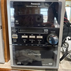 Panasonicミニコンポの画像