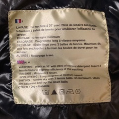 PYRENEX ピレネックス　ダウンベスト（刺繍ロゴ）Mサイズの画像