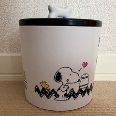ユニバ USJ スヌーピー クッキー 空き容器の画像
