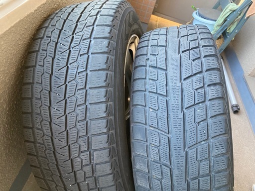 BMW Ｘ３ F25で使用していたアルミホイールとスタッドレスタイヤセット 4本