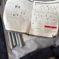 二段式簡易ベビーベッド　組み立て式の画像