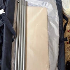 二段式簡易ベビーベッド　組み立て式の画像