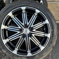 215/50r17 アルミホイールタイヤセットの画像