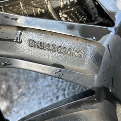 215/50r17 アルミホイールタイヤセットの画像