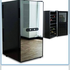 ottostyle.jp ワインセラー セパレート2段式 【最大32本収納】 家庭用 ペルチェ方式 タッチパネル 紫外線UVカットガラス 上下2段式で設定温度を管理可能 容量78Lの画像