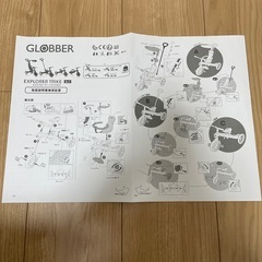 GLOBBER 4in1 ベビーカー 三輪車 キックバイクの画像