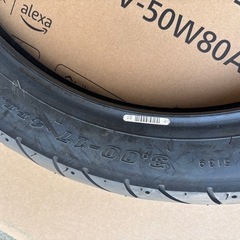 3.00ー17 カブ　新品タイヤ！ダンロップ
の画像