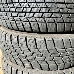 スタッドレスタイヤ ホイール付 155/65R13 4本セット ICE NAVI 6 4H 4穴 アルミ グッドイヤー アイスナビの画像