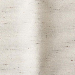 無印良品 114x200 ポリエステル綿混ネップ ノンプリーツカーテン ベージュ 2枚セットの画像