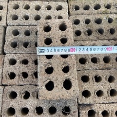 ⑦レンガ　煉瓦　ブロック　インターロッキング　250個の画像