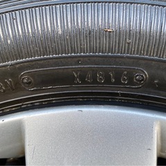 ワゴンR純正タイヤ•ホイールの画像