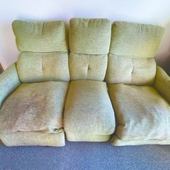 0円！電動リクライニングソファ3人掛けの画像