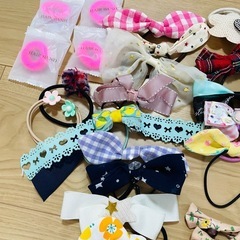 決まりました！早い者勝ち！！ヘアアクセサリー　ゴム　幼稚園児の画像