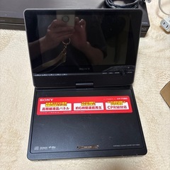 《お取引決定》《年末掃除処分品》ポータブルDVDプレイヤー の画像