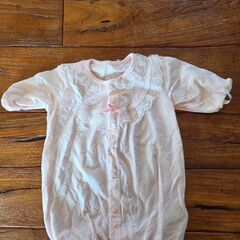 【未使用】新生児ロンパース3点セットの画像